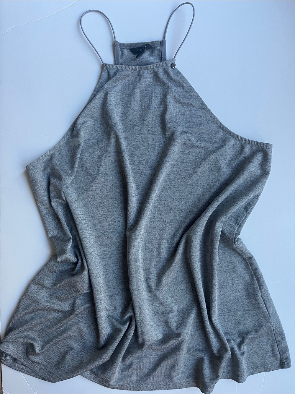 GUESS Gray Racerback tank Size Medium